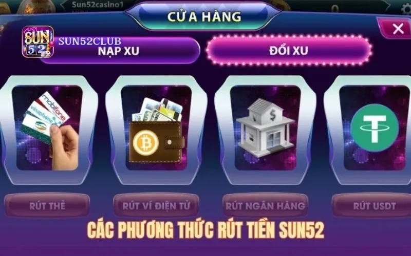 Cách rút tiền qua thẻ cào Sun52: Dễ dàng, nhanh chóng Cách rút tiền qua thẻ cào Sun52: Dễ dàng, nhanh chóng