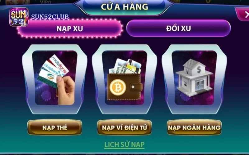 Hình ảnh Doi The Cao Qua Game Bai Sun52 trong bài viết Đổi thẻ cào qua game bài Sun52: Nhanh Chóng, Tiện Lợi. Đổi thẻ cào qua game bài Sun52