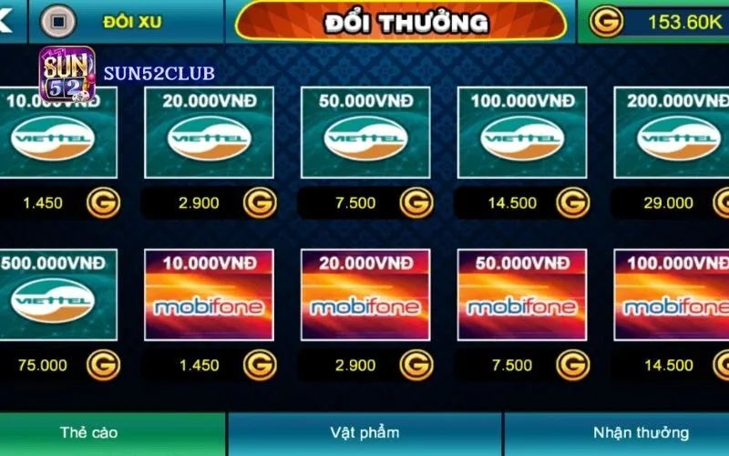 Hình ảnh Game Bai Doi The Cao Sun52 3 trong bài viết Game bài đổi thẻ cào Sun52: Giải trí kiếm thẻ điện thoại. Game bài đổi thẻ cào Sun52