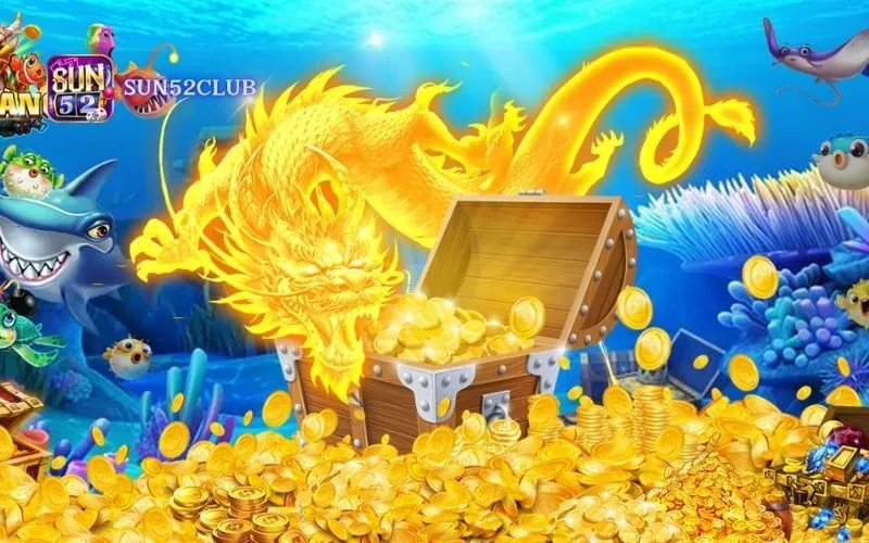 Hình ảnh Game Ban Ca Sun52 3 trong bài viết Game bắn cá Sun52: Nâng Cấp Vũ Khí, Săn Cá Khổng Lồ!. Game bắn cá Sun52