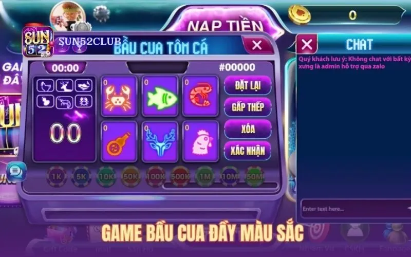 Hình ảnh Mini Game Bau Cua Sun52 1 trong bài viết Mini game Bầu cua Sun52: Hướng dẫn chi tiết từng bước. Mini game Bầu cua Sun52: Hướng dẫn chi tiết từng bước