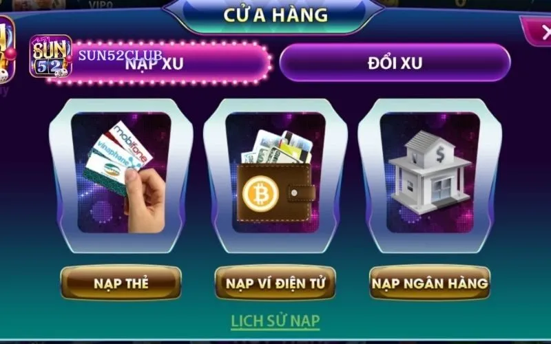 Hình ảnh Mini Game Doi The Cao Sun52 trong bài viết Mini game đổi thẻ cào Sun52: Trải nghiệm game bài độc đáo. Mini game đổi thẻ cào Sun52