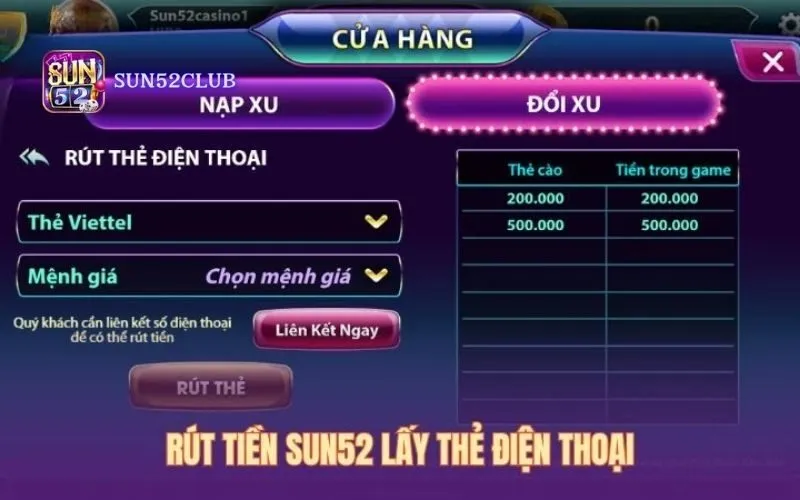 Hình ảnh Nap Tien Qua Vi Dien Tu Sun52 trong bài viết Nạp tiền qua ví điện tử Sun52: Nhanh chóng và an toàn nhất. Nạp tiền qua ví điện tử Sun52