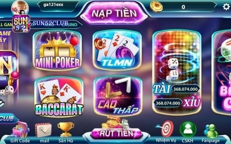 Hình ảnh Slot Game An Tien That Sun52 trong bài viết Slot game ăn tiền thật Sun52: Game bài hay, kiếm tiền thật. Slot game ăn tiền thật Sun52